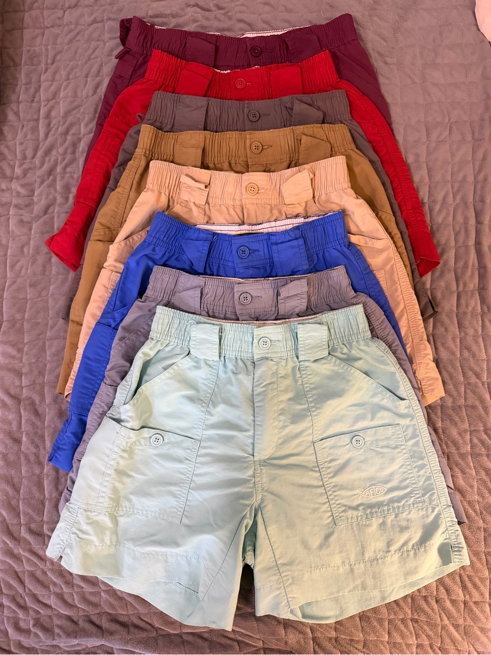 AFTCO shorts bundle of 8